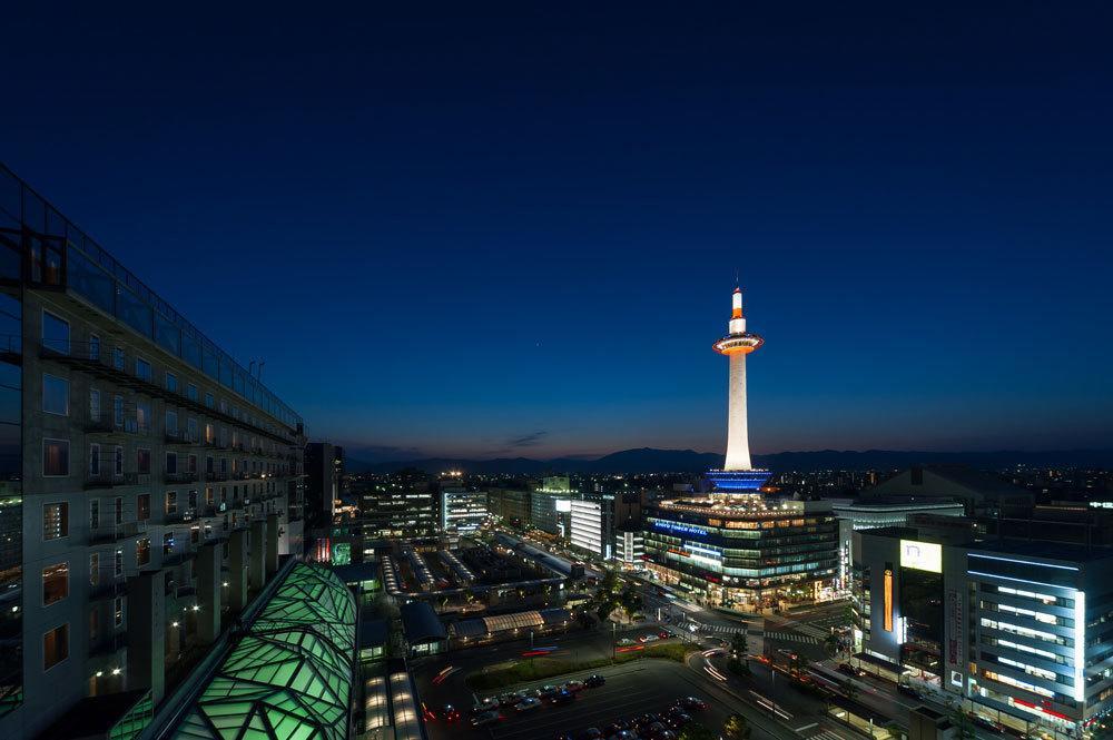 Kyoto Dai-Ni Tower Hotel Bagian luar foto