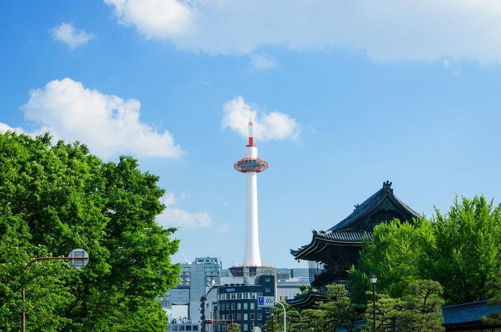 Kyoto Dai-Ni Tower Hotel Bagian luar foto